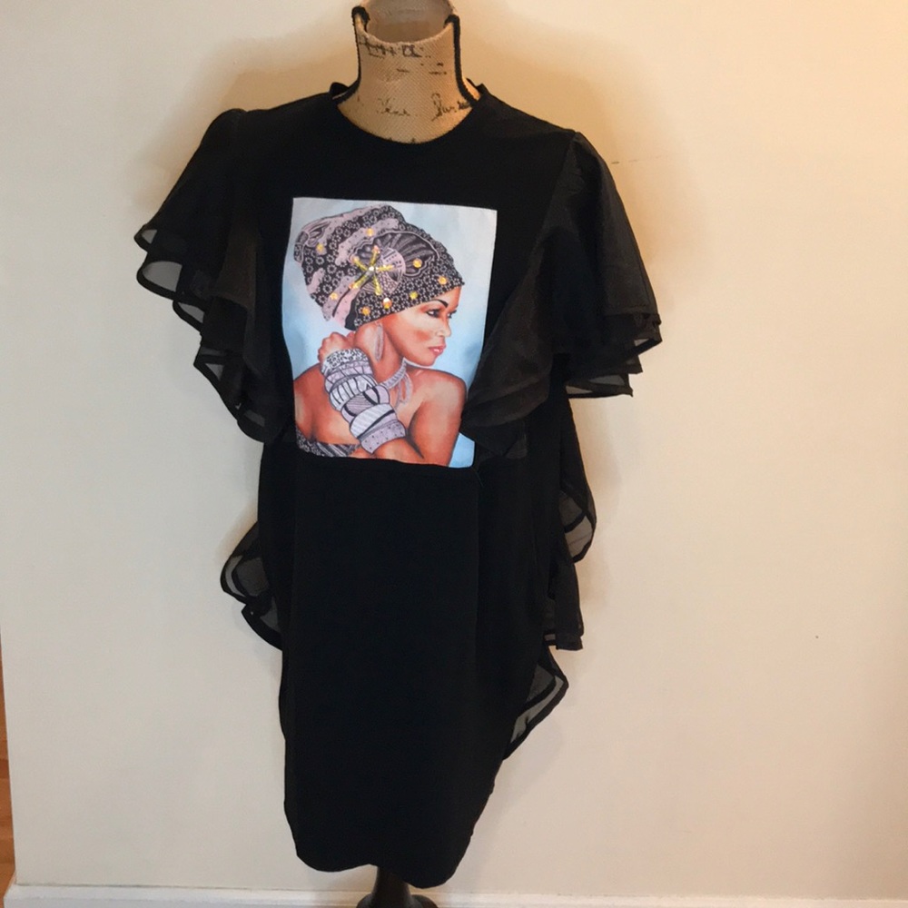 WoWo Dress T- Shirt- Plus